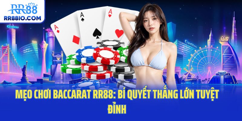 Mẹo Chơi Baccarat RR88: Bí Quyết Thắng Lớn Tuyệt Đỉnh