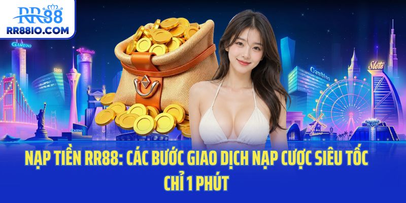 Nạp Tiền RR88: Các Bước Giao Dịch Nạp Cược Siêu Tốc Chỉ 1 Phút